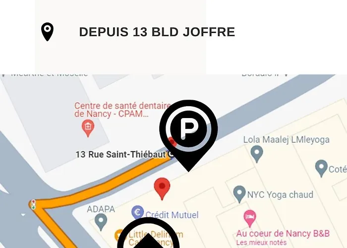 Apartamento Encorps Nuit, Jacuzzi, Centre Gare Congres, Parking Nancy